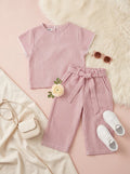 Rose Stripe Cord Set